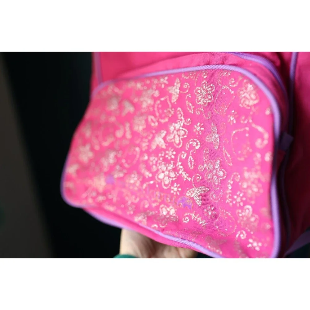 Y2K 2001 Hello Kitty pink and purple NWT glitter Backpack deadstock